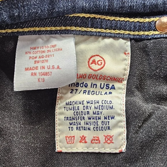 Ag Adriano Goldschmied The Riders Straight Leg Jeans - Picture 5 of 14